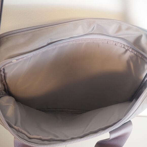 Dagne Dover Berlin Travel Brief Case in Ash 16" Laptop Bag Messenger Like New - Picture 12 of 16